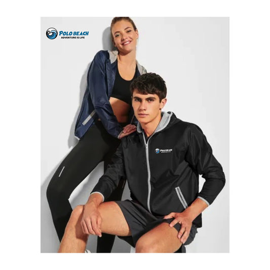 Cortavientos Road Unisex negro