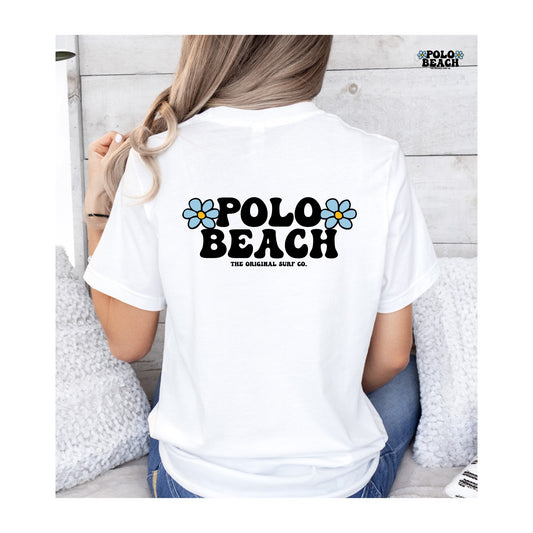 Camiseta Classic Flower Blanco Unisex