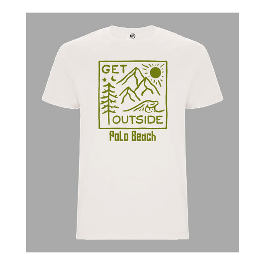 Camiseta Classic Kids Blanco Vintage outside