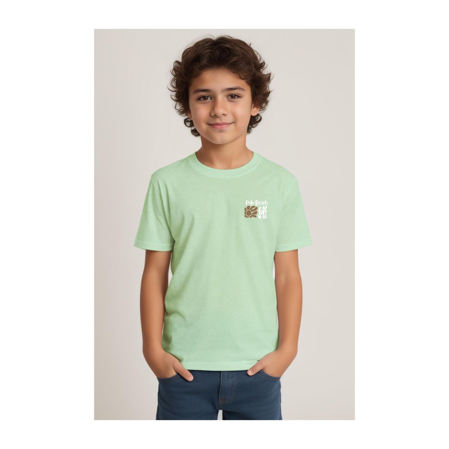 Camiseta Classic kids Blanco Polo surf