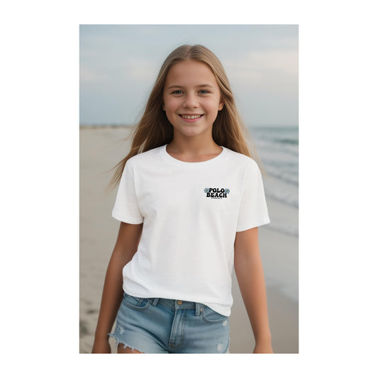 Camiseta Classic Flowers  Kids surf up Azul zen