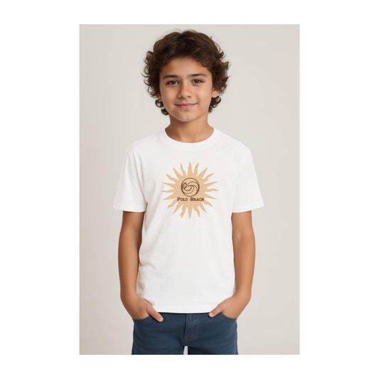 Camiseta Classic  Kids start Blanco