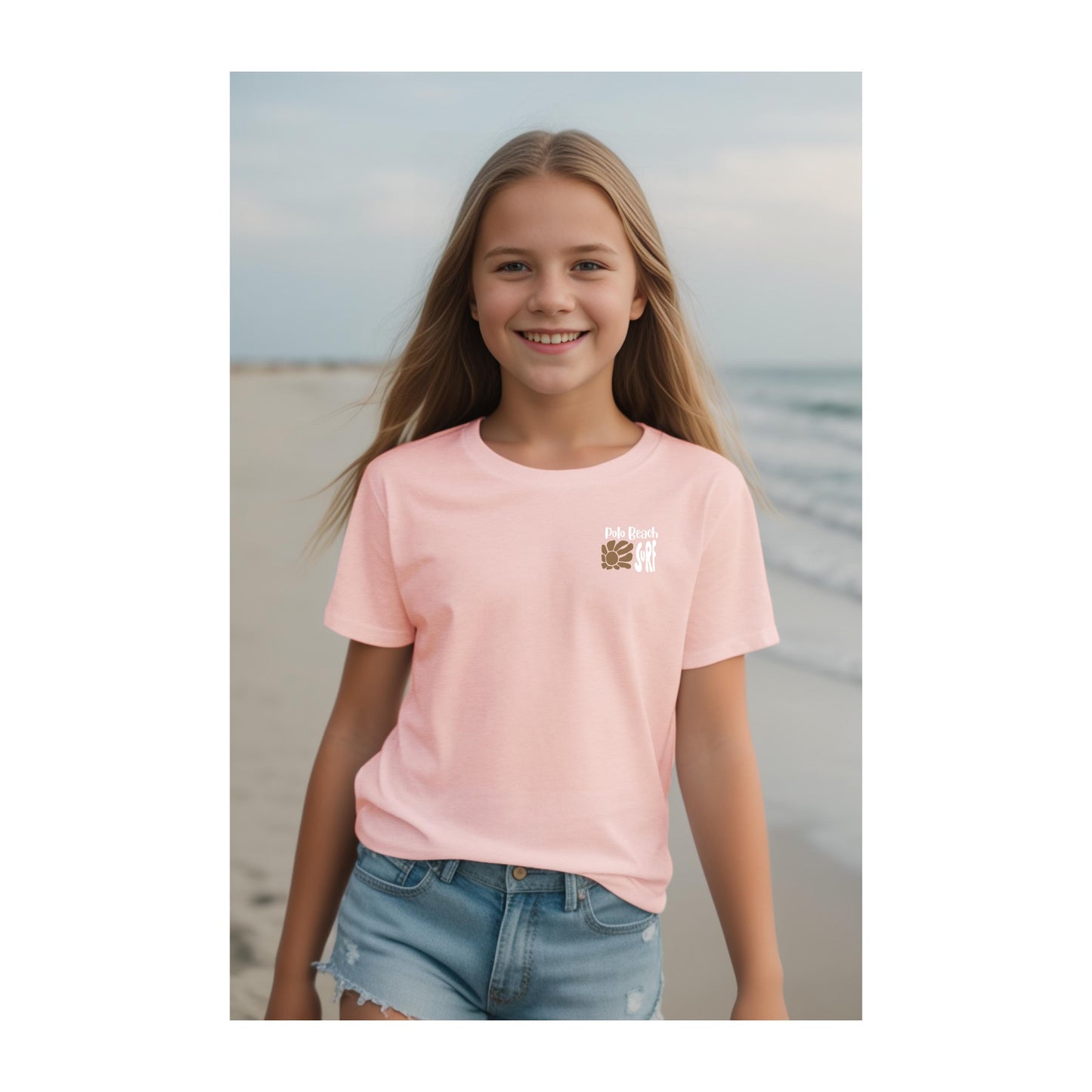 Camiseta Classic kids Blanco Polo surf