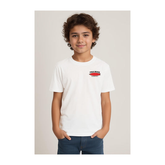 Camiseta Classic Kids Blanco Vintage