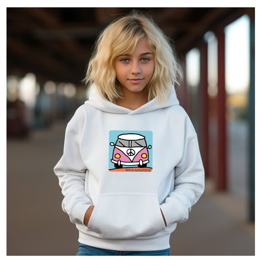 Hoodie kids Blanco Van