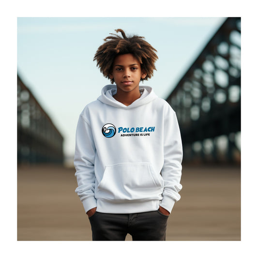 Hoodie classic Logo Blanco