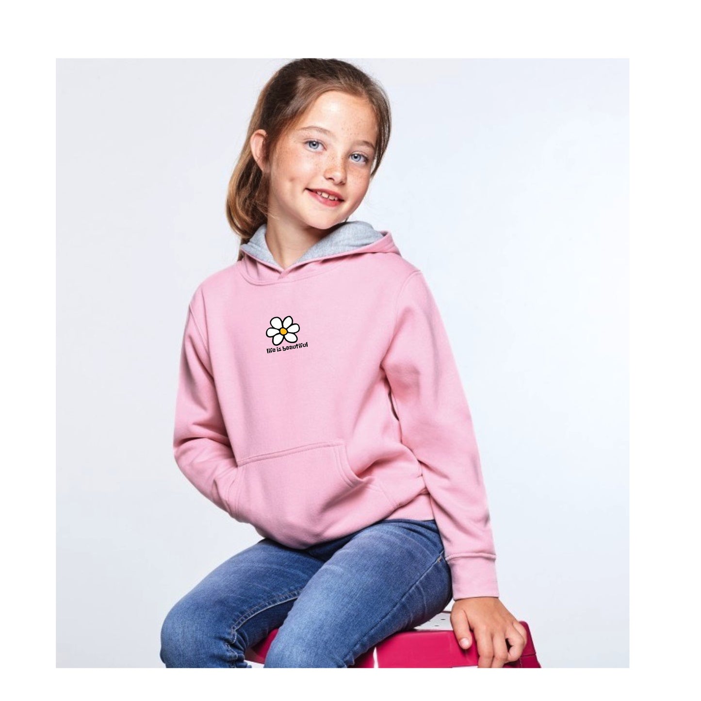 Hoodie Street kids Rosa