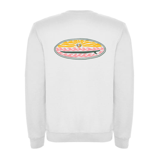 Sudadera  Classic Waves Blanco