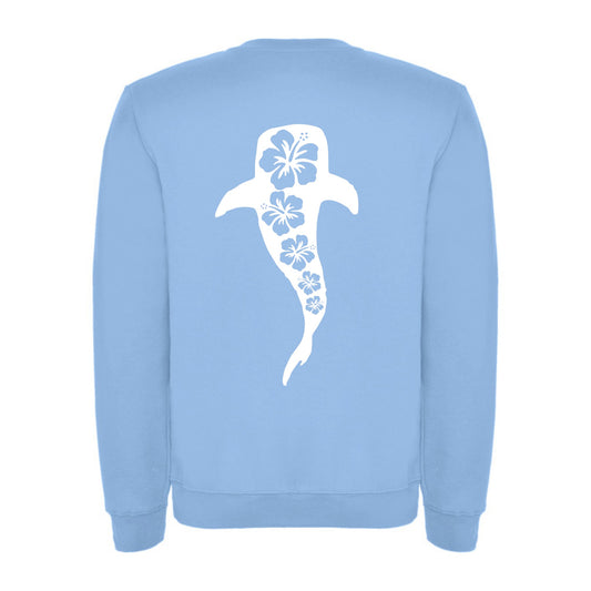 Sudadera Clasica Classic shark Celeste