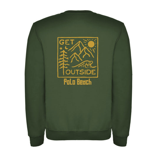 Sudadera Clasica Classic Outside Green